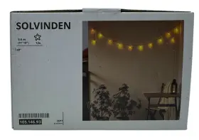 105.146.93 Ikea Solvinden Led Outdoor String Lights 12 Star Starfish 3.6 M 11ft 10 Inch