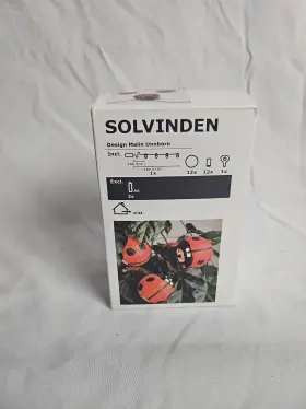 204.221.41 Ikea Solvinden Ladybug Led String Light With 12 Lights Battery Operated Outdoor