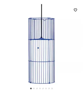 305.936.89 Ikea Solvinden Pendant Lamp Blue 18 7/8 Inch New