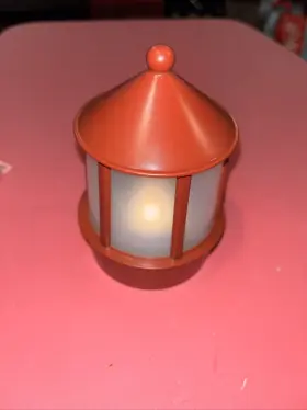 405.147.19 Ikea Solvinden Led House Plastic Red 5 Inch Decorative Light New Without Box