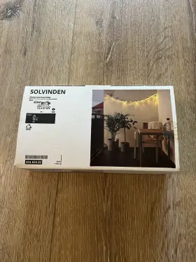 505.146.48 Ikea Solvinden Led String Light With 12 Lights Outdoor/battery Operated