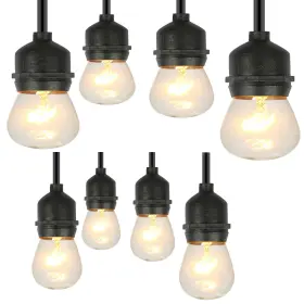 Imountek 636339763608 30packs Pro Waterproof Led String Lights Dimmable Bulb Easy Installation