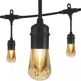 35629 Jasco Enbrighten 12 Bulb 24 Ft. Outdoor/indoor Black Vintage Led String Lights 35629 Jasco Enbrighten 12 Bulb 24 Ft. Outdoor/indoor Black Vintage Led String Lights
