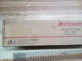 208611 Jaxpety Solar Light String Poles 9ft 6-pack With 49 Ft Led Bulb