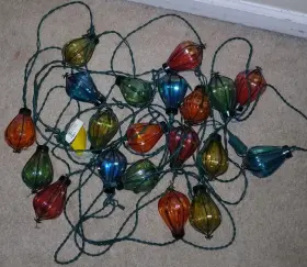 31469 Jetmax 20 Count Teardrop Decorative String Lights Indoor Outdoor Multi Color