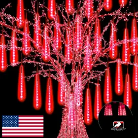 B0d89tcklp Jjgoo 4pk 20in Led Meteor Shower Rain Icicle Christmas Lights Falling Snow