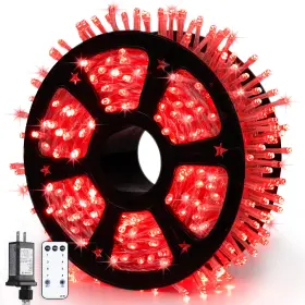 B09mtd1x7v Jmexsuss 600 Led Red Christmas Lights Outdoor String Twinkle Fairy In