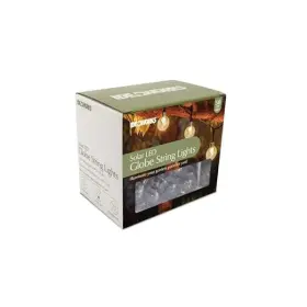 Jb9442s50lrg Jobar International Solar Led Globe String Lights 50
