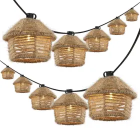 Jyl8709a Jonathan Y Maui 10-light 10 Ft. Indoor/outdoor Plug-in Mid-century Led G40 Tiki
