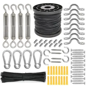 6095-164 Kako String Light Hanging Kit Outdoor Lights Globe Sus