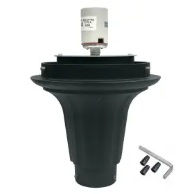 88040-cl-10f Kastlite Aluminum Post Outdoor Fitter E39 Mogul Base Socket Cast Iron Heavy Duty