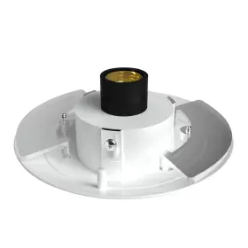 Kl-wcptf-w-1 Kastlite White Wing Clip Post Top Fitter Fits Lamp Globes And Acorns With A 5.2
