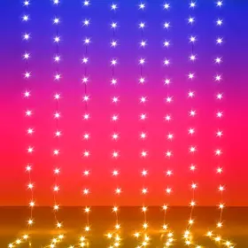 B0cbvy4ksd Kepstars 8x6ft 144 Led Rgb Curtain Lights Color Changing Music Sync App Contr