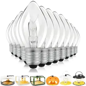 B0cgwrn2mn Kilsaco Flea Trap 14pk 7w Warm Yellow Incandescent Night Light Bulb