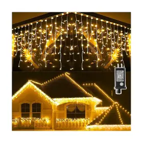 B0fj536j3n Knonew 164ft 1600 Led Christmas Lights Outdoor 320 Drops Timer 8 Modes