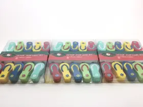 Ad347 Kurt Adler 3 Sets String Lights Flip Flop Beach Indoor Outdoor Camper Rv Patio
