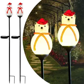 Lgsp0505 Laelvish Garden 2 Pack Solar Powered Stake Lights Outdoor Cute Animal Figur Inch