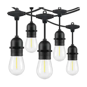 Gy-c-150.6-u-s14 Lakumu 48ft Led Outdoor String Lights For Patio With Waterproof Shatterproof