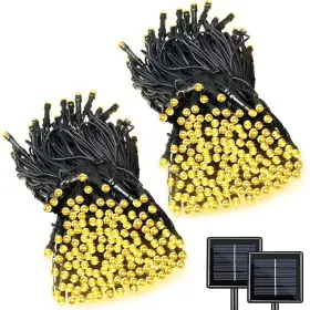 B09s912k16 Lalapao 2-pack 170ft 480 Led Solar String Lights 8 Modes Outdoor Waterproof