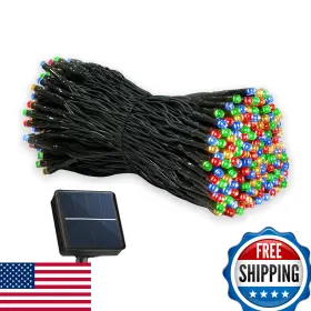 B09vbsqh9s Lalapao 200 Led 72ft Solar String Lights 8-mode Outdoor Christmas Party Decor