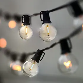 Lampat 726084725799 String Lights Led 25ft G40 Globe With Bulbs-ul Listd For I