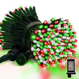 B0fg23ncpp Lamphome 33ft 100 Led Green Wire Christmas Mini Lights Decorative Fairy Starry