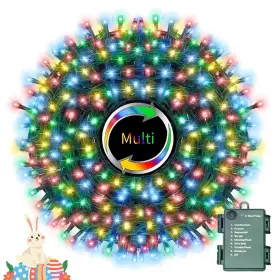 Lamphome Lx2777 34.1ft 100 Led Multi-colored Easter Multicolor-green Wire