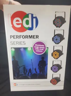 148-ledj252a Ledj Performer 18 Rgbwa Mkii 100-240v 50/60hz Ledj242a