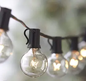 8q-ubef-8cvt Lemontec 2-pack String Lights 50ft Vintage Backyard Patio Light With