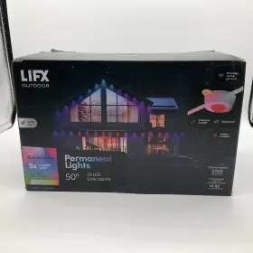 Lfxsl50-30 Lifx Lfxsl50-30/led New Outdoor Permanent Lights 50ft 30 Led Eave 2700 Lumen
