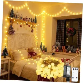 100led-warm Linhai Dema Lighting Co Ltd Dmo-s-100 100 Led Shatterproof Globe String Lights 33ft Warm White