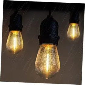 Ds-dz300ac0300cr Linhai Dingshun Electronic Co. Ltd Led Outdoor String Lights With Waterproof Shatterproof Dimmable Warm White 41ft Ds-dz300ac0300cr Linhai Dingshun Electronic Co. Ltd Led Outdoor String Lights With Waterproof Shatterproof Dimmable Warm White 41ft