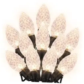 Linhai Qixiang Lighting Co. Ltd 762917991283 2-pack 30 Led 20ft Solar String Lights Outdoor Crystal 30led 2pack Warm White