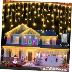Wx-666l Linhai Yuandi Lighting Factory 670 Led Christmas Lights With 148 66 Ft Drops Warm White