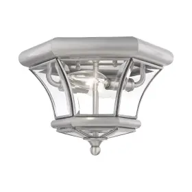 7052-91 Livex Lighting - Monterey/georgetown 2 Light Outdoor Flush Mount In