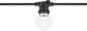 264-intermediate Llc Ls-i-15-bk Commercial Grade Light String With Base Sockets 330