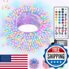 B0fpfpcpts Lovelite Color Changing Christmas Lights 35 Colors 33ft 100led Easter String With