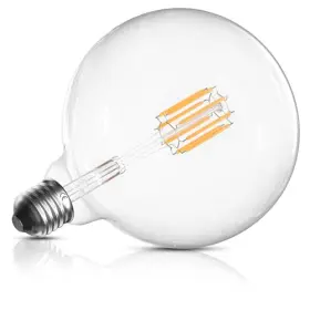 G125 Lusta Led Co. Ltd 780887428240 8w Globe Light Bulbs E26 Large Dimmable Filament Bulb Warm