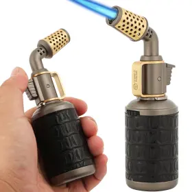 A199 M Time C Club Blow Torch Professional Kitchen Cooking Butane With Safety Lock Black