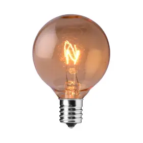 B0d8h8n9pw Maindeco 25pk G40 120v 5w Incandescent Bulbs E12 Base Indoor