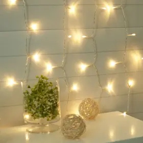 62-093 Mainstays 96-count Indoor Curtain Lights With Warm White Led Light Bulbs Corded Electric 62-093 Mainstays 96-count Indoor Curtain Lights With Warm White Led Light Bulbs Corded Electric