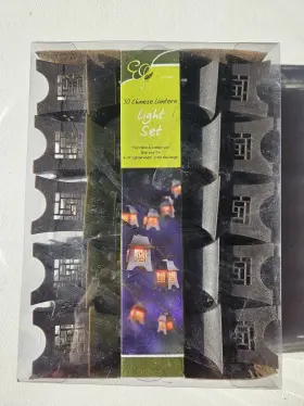 Menards 052309727300 10 Chinese Lantern Light Set New Sealed Indoor And Outdoor