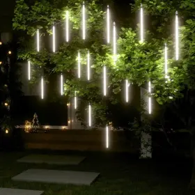 Meteor Lights 720286433768 20 Pcs 1 Ft Cold White 480 Leds Indoor Outdoor