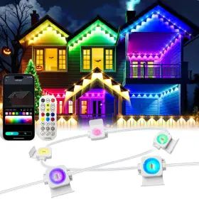 B0fhptry78 Mimirgb Permanent Outdoor Lights Pro 33ft 20 Led Rgb Ic Ip67 Waterproof