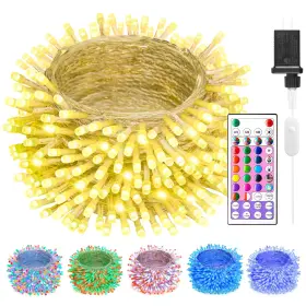 B0cwr7r85b Minetom Color Changing String Lights 22 Colors 100 Led 33ft Outdoor Indoor Water
