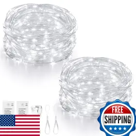 B0fmy8pnj1 Mlambert Led Fairy Lights Battery Operated With Timer Rechargeable Mini Twinkle