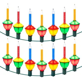 Gypc-o75au Moonflor 2 Pack Christmas String Lights - 14ft With 14 Bulbs Connectable Mu