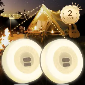 Moriko 785366409789 Camping String Lights 2-pack 33ft Outdoor For Christmas 7