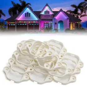 Mq1152abw1 Motoqueen For Govee 100ft Pro Model H706 Only 60-pack Permanent Light Mounting Bracke