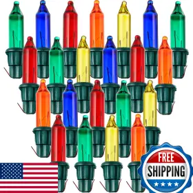 B0bbvnrwvf Mudder 500x 2.5v Replacement Mini Light Bulbs For 50-200 Count String Lights